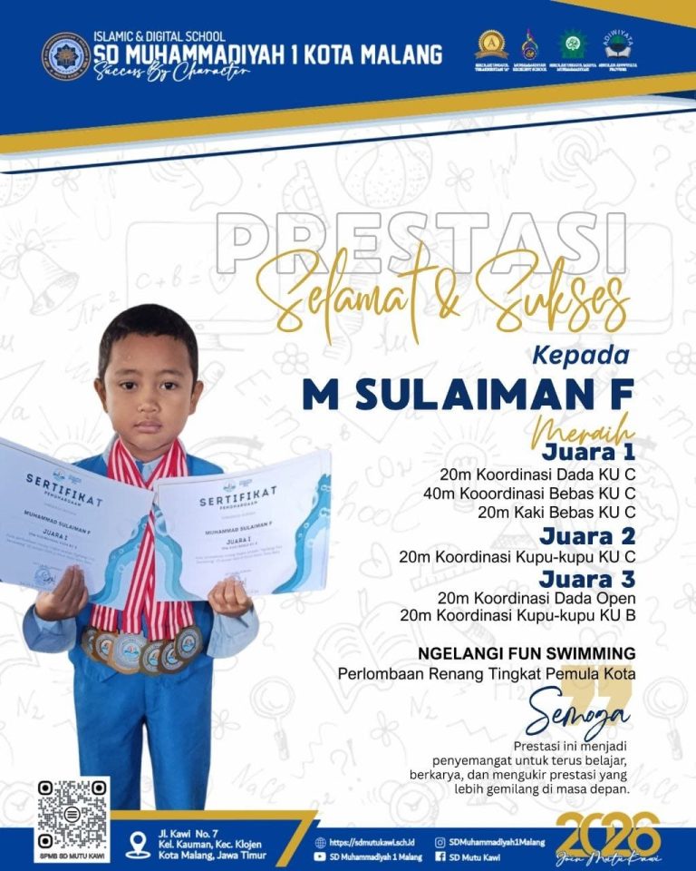 Juara 1 2 3 Renang NGELANGI FUN SWIMMING