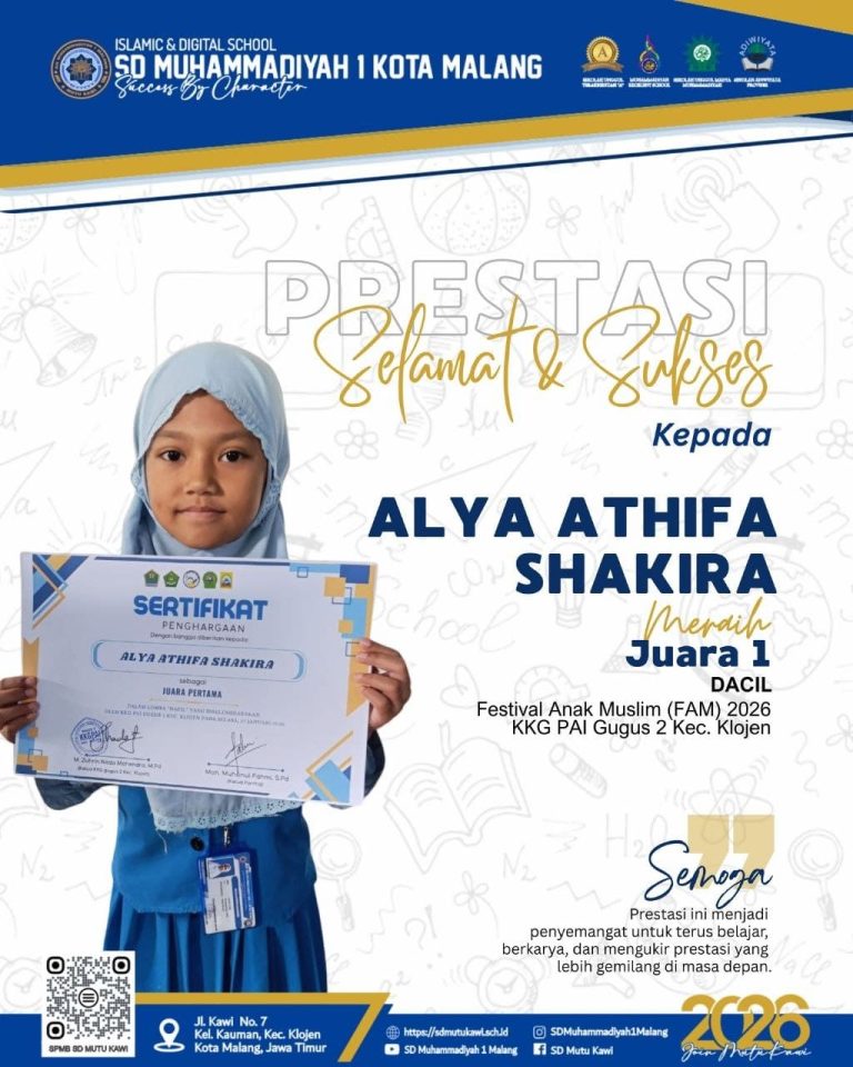 Juara 1 Putri DACIL